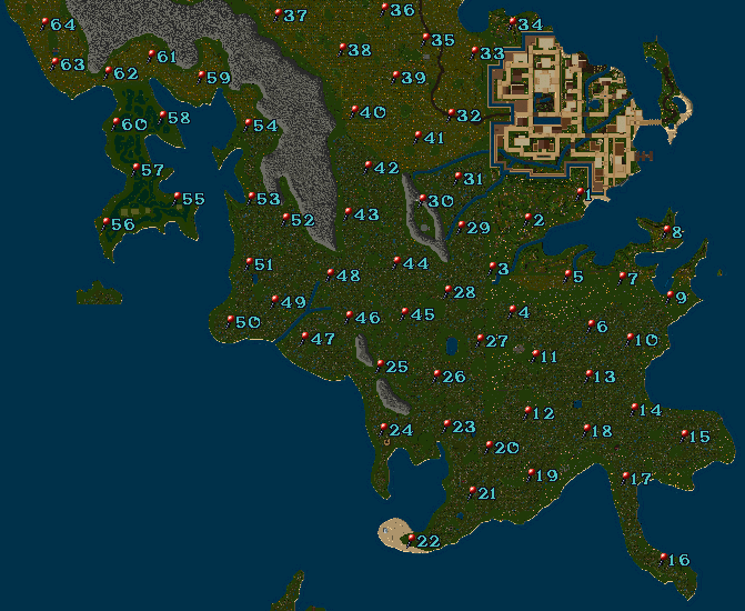 Bard's Crossing Treasure Map Guide and Treasure Location - Red