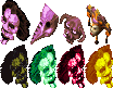 Mesanna Masks Multi Colors